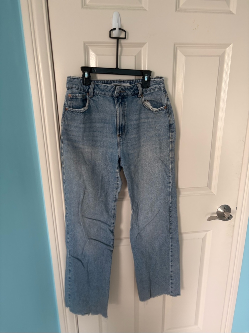 Garage Light Blue Boyfriend Jeans